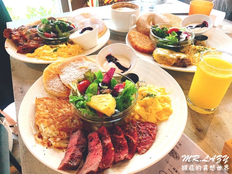 【台中美食】台中不限時早午餐MR.LAZY慵懶先生廚房Brunch&#038;Dinner！環境優、適合聚餐！台中有免費停車場餐廳！(台中宵夜推薦、台中早午餐推薦、北屯早午餐、北屯餐廳) @猴屁的異想世界