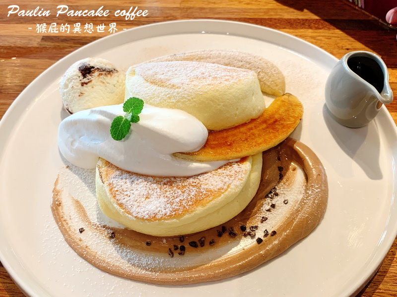 Paulin Pancake coffee｜首爾人氣咖啡廳推薦，弘大超人氣鬆餅，韓國IG美食舒芙蕾 @猴屁的異想世界