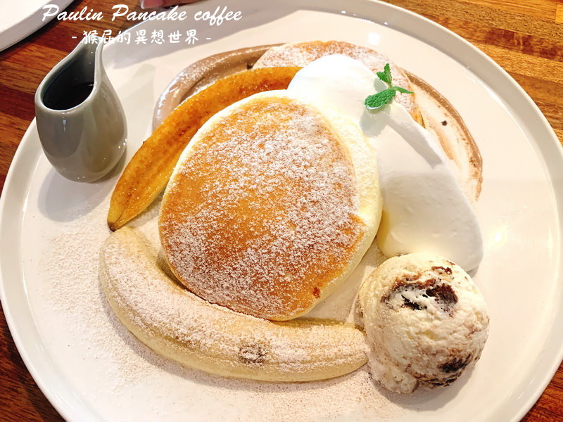 Paulin Pancake coffee｜首爾人氣咖啡廳推薦，弘大超人氣鬆餅，韓國IG美食舒芙蕾 @猴屁的異想世界