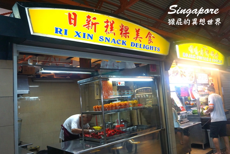 新加坡牛車水必吃美食，天天海南雞飯+金華魚片米粉+甘蔗檸檬汁，就在麥士威熟食中心 @猴屁的異想世界