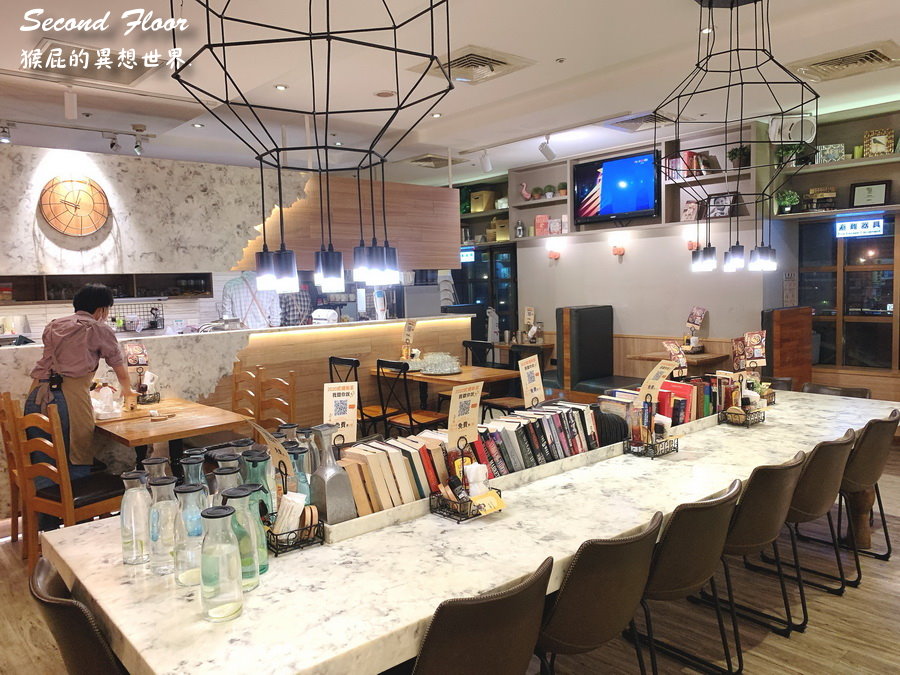 【台北車站】台北好吃早午餐Second Floor Cafe貳樓餐廳(微風台北車站店)！平日也大排長龍，飲料無限續杯！ @猴屁的異想世界