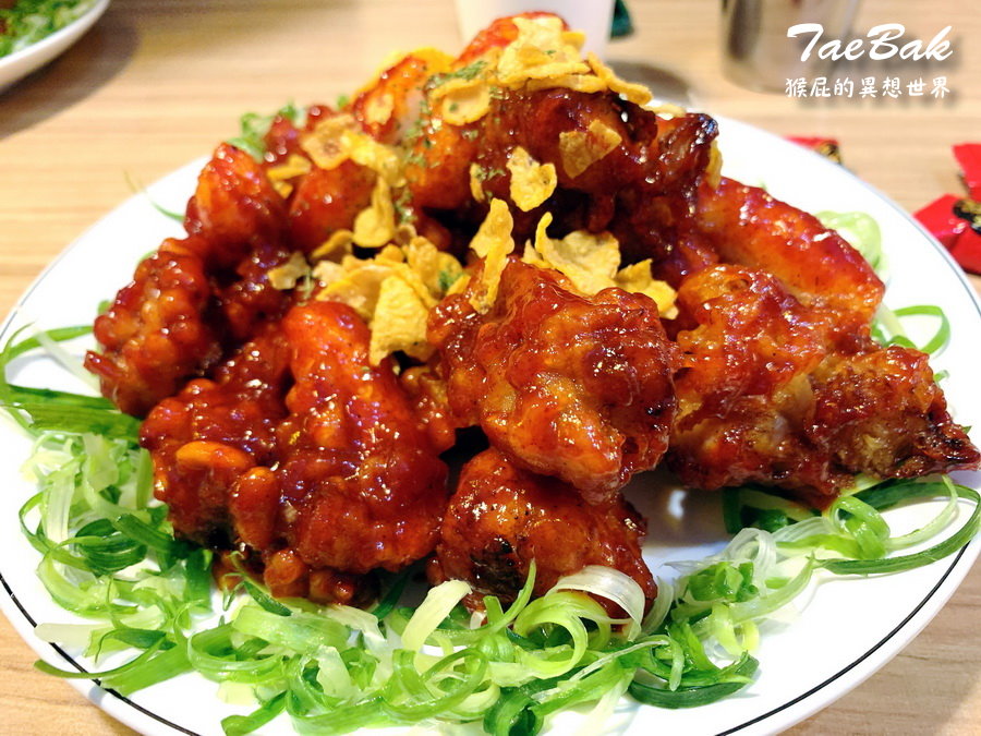 TaeBak大發韓式特色料理｜台北韓式炸雞推薦，起司雞、海鮮煎餅、韓式炸雞超好吃 @猴屁的異想世界