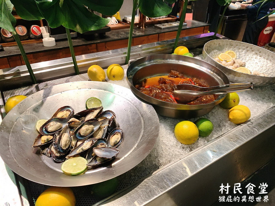 村民食堂廚窗港點｜桃園吃到飽推薦，創意港點吃到飽，鮮蝦腸粉、奶皇包必吃，Google評價高達4.2分 @猴屁的異想世界