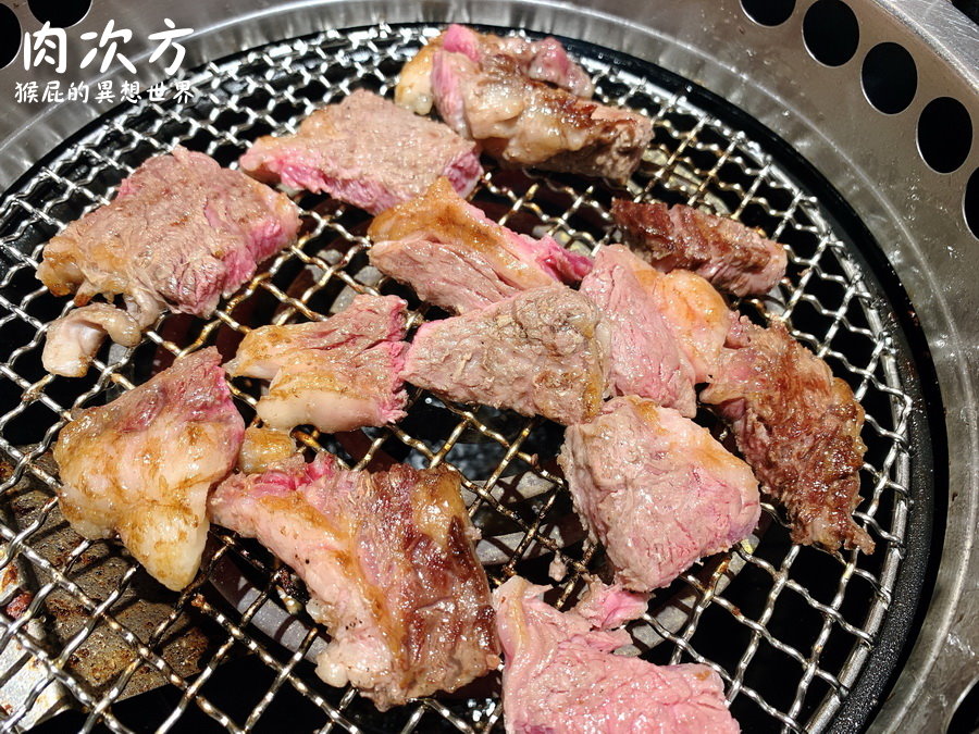 肉次方西門町｜台北燒肉吃到飽，王品集團肉次方燒肉吃到飽598元起，肋眼牛排超好吃，超難訂位 @猴屁的異想世界