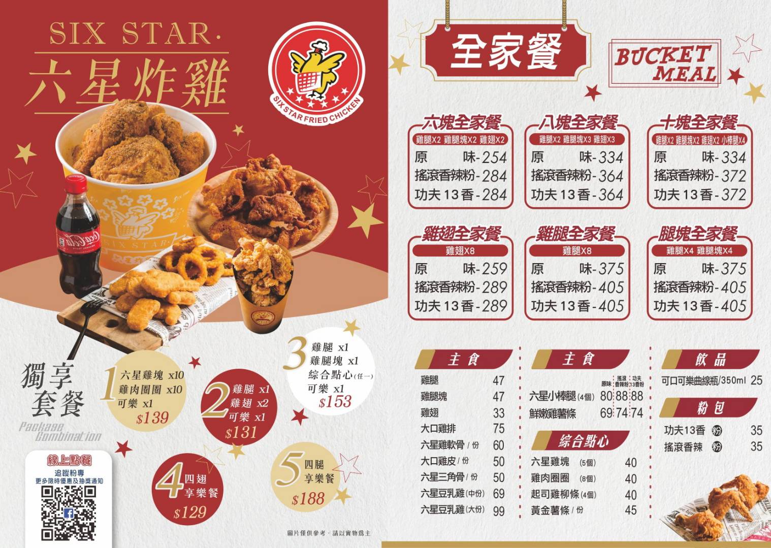 台中六星炸雞｜台中必吃炸雞店，不定時買一送一，13香粉口味超好吃 @猴屁的異想世界