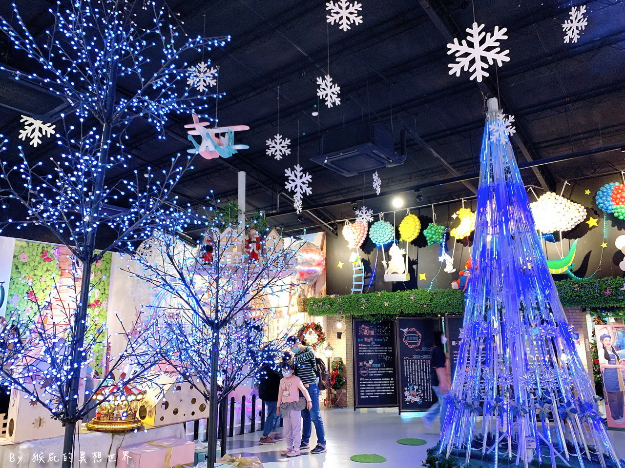 約客厚禮築夢手創館｜台中超夢幻拍照景點1票玩到底，有冰雪奇緣場景、阿凡達場景，寵物友善免費租推車 @猴屁的異想世界