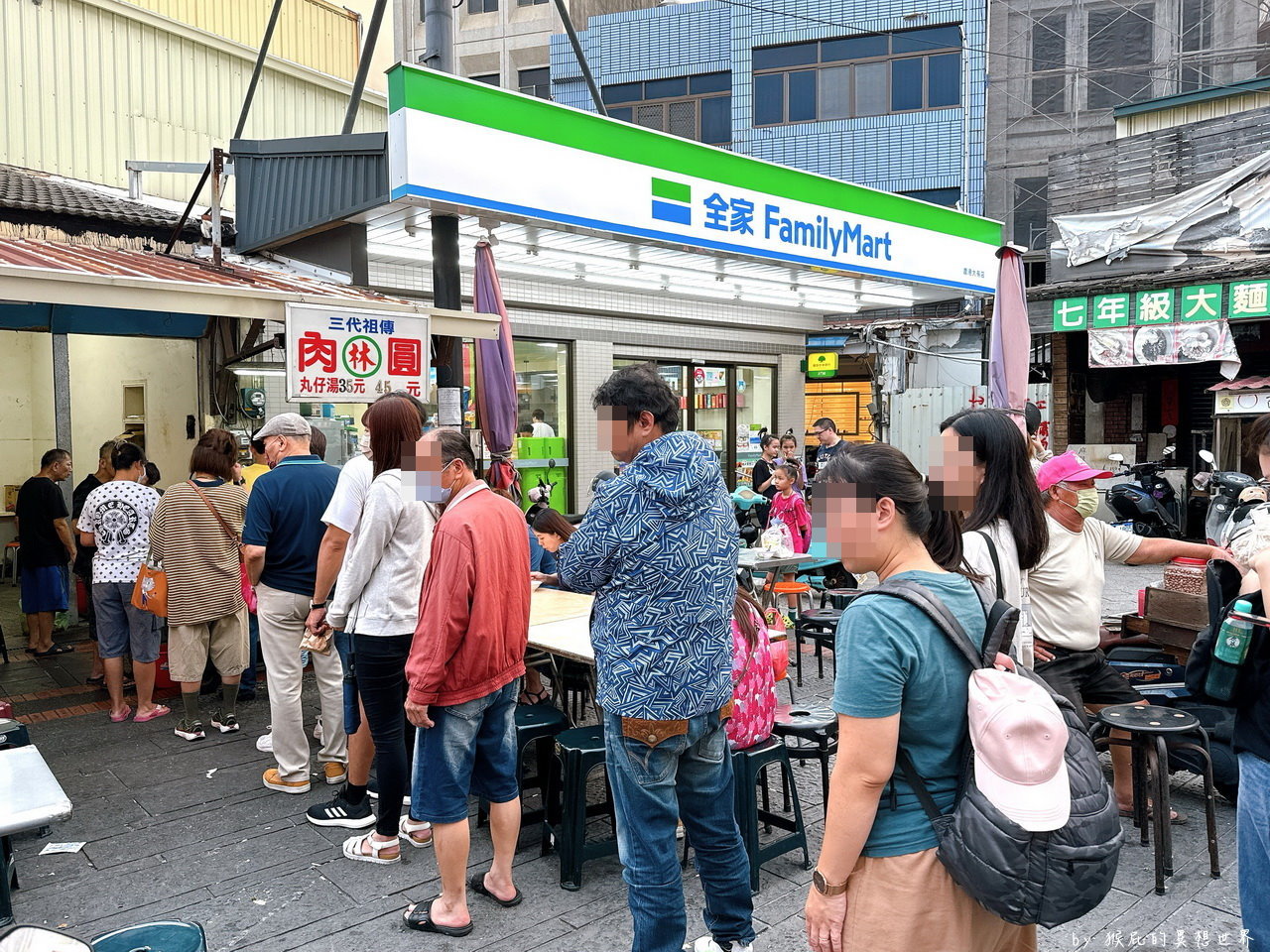 鹿港老街隱藏版肉圓，市場祖傳三代超人氣肉圓大排隊，開店3小時就賣完晚來吃不到｜肉圓林 @猴屁的異想世界