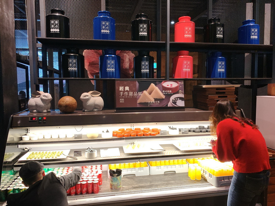 村民食堂廚窗港點｜桃園創意港點吃到飽推薦，必吃鮮蝦腸粉、爆漿奶皇包 @猴屁的異想世界