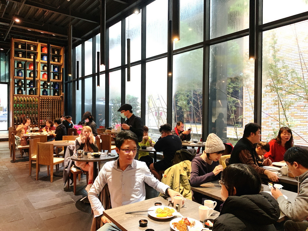 村民食堂廚窗港點｜桃園創意港點吃到飽推薦，必吃鮮蝦腸粉、爆漿奶皇包 @猴屁的異想世界