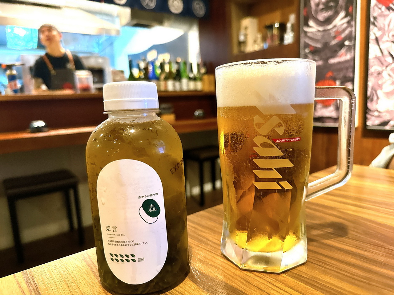 【知戶酒食】逢甲居酒屋推薦，當月壽星特製生魚片蛋糕超驚喜，營業到半夜一點 @猴屁的異想世界