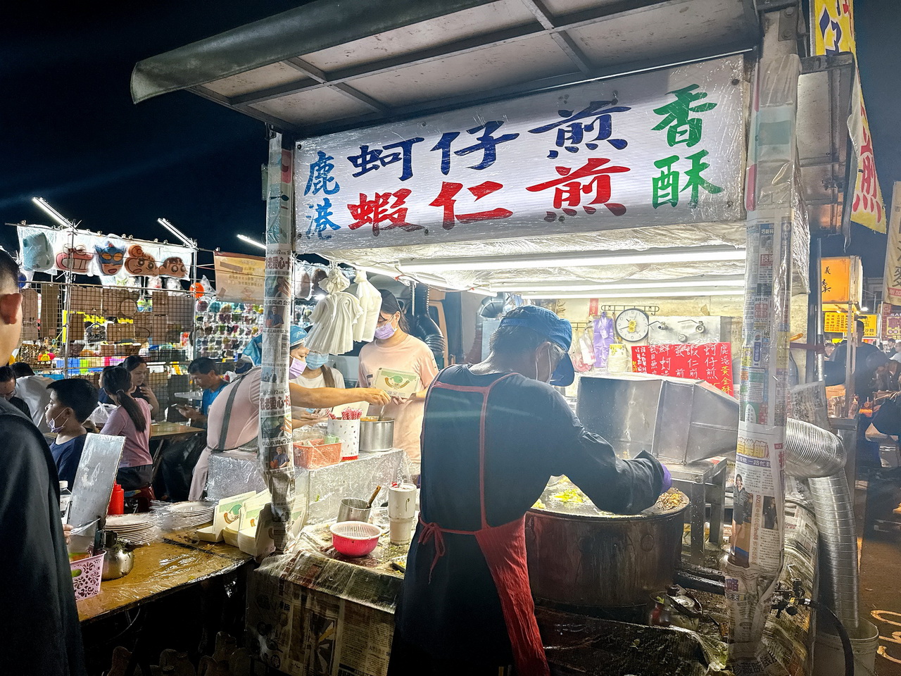 【梧棲中港觀光夜市】精選8間台中最新海線夜市必吃美食，每週營業4天，據說有200攤，排隊排到爆 @猴屁的異想世界