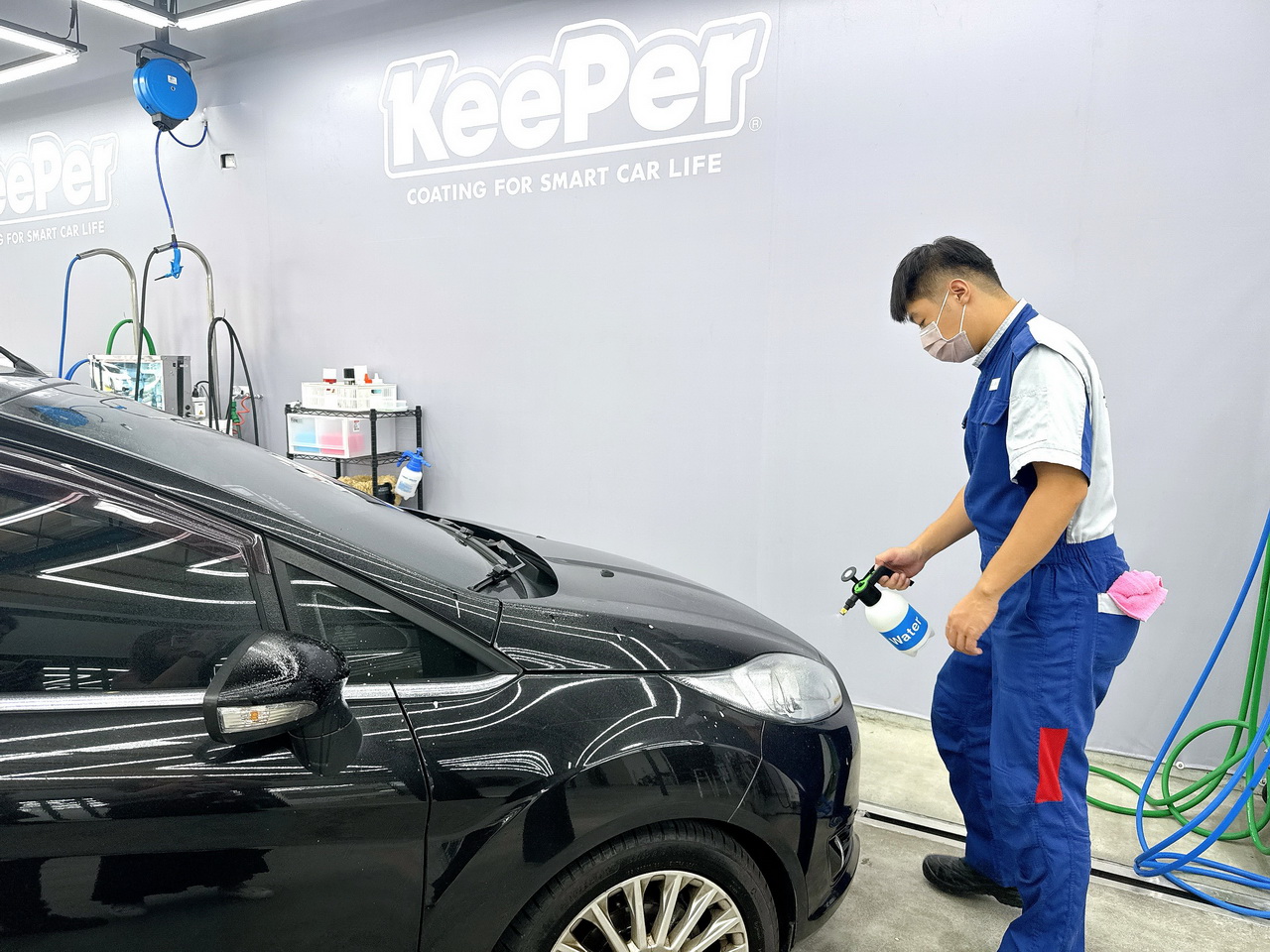 KeePer PRO SHOP｜台中汽車美容推薦，日本第一手工洗車品牌，內裝清潔超專業 @猴屁的異想世界