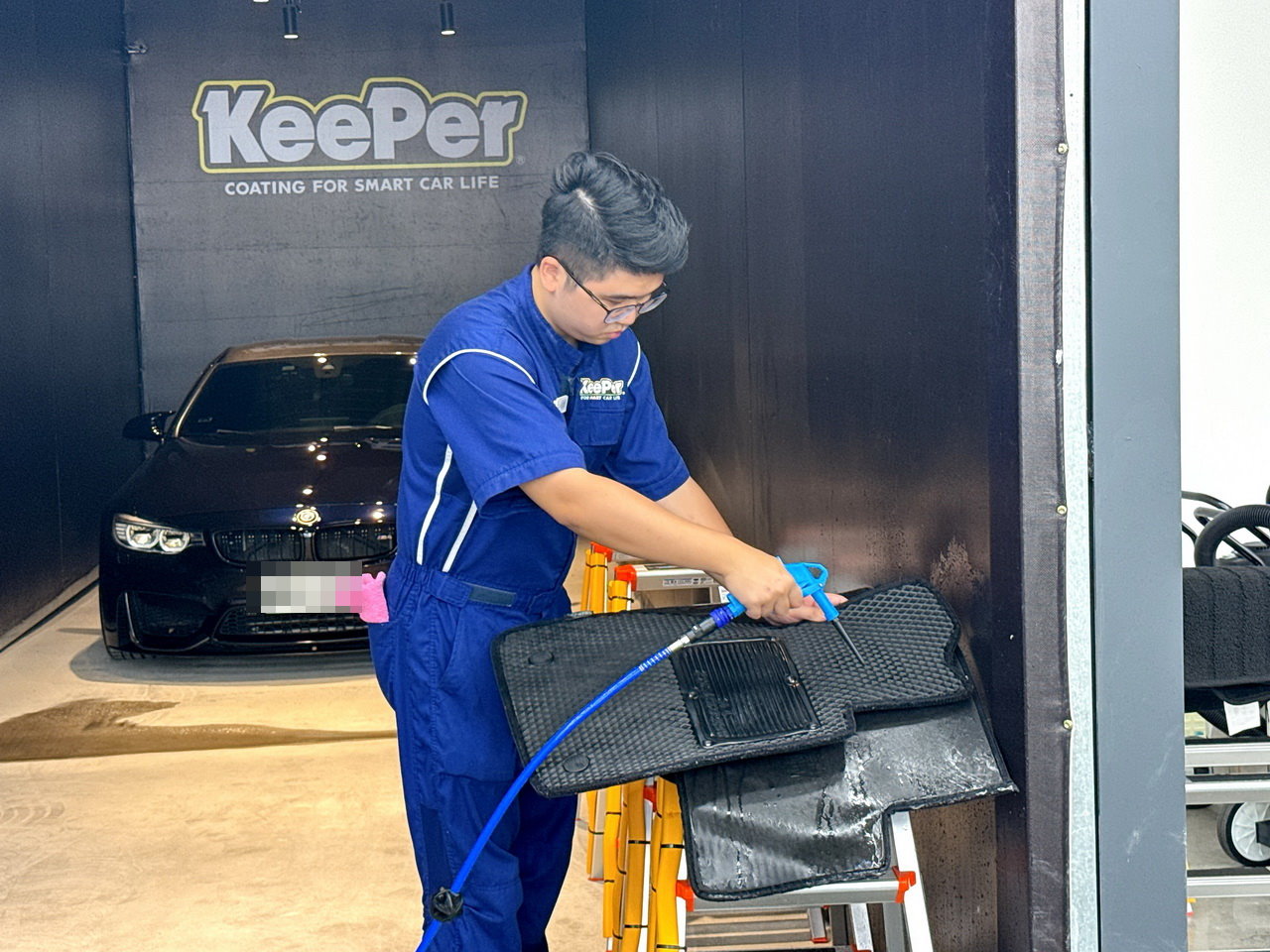 KeePer PRO SHOP｜台中汽車美容推薦，日本第一手工洗車品牌，內裝清潔超專業 @猴屁的異想世界