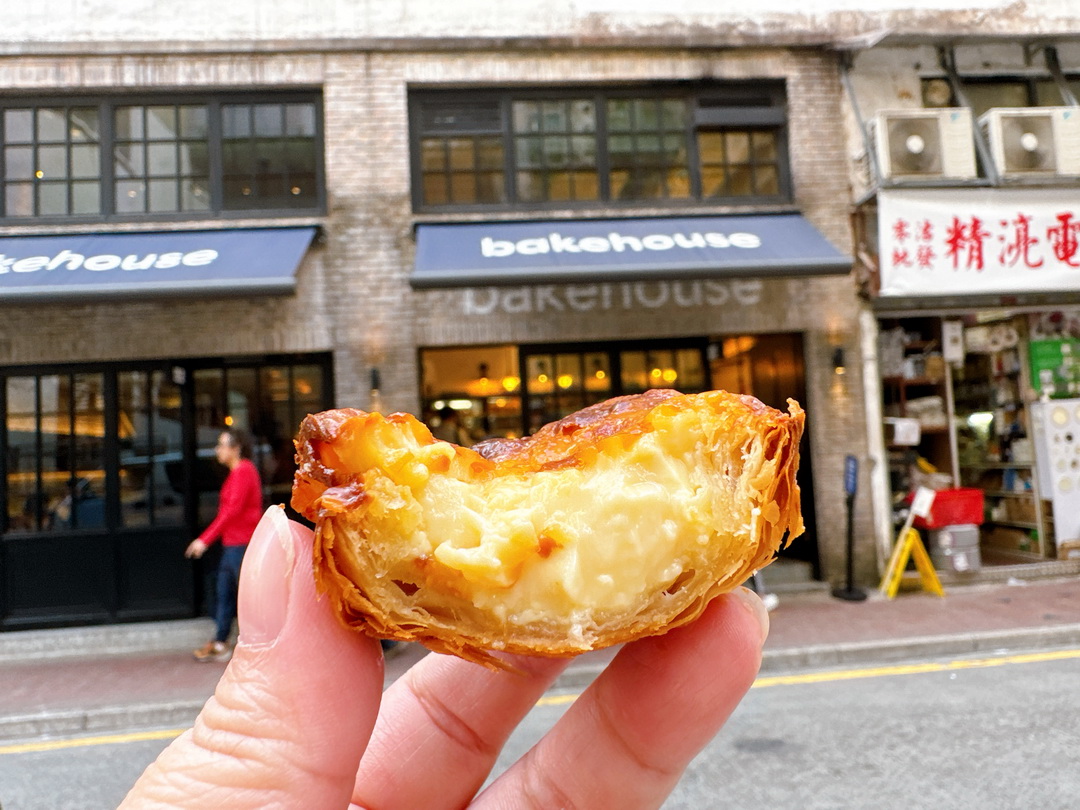 【Bakehouse 灣仔店】香港超人氣蛋塔排隊店，朝聖傳說中的酥脆蛋塔 @猴屁的異想世界