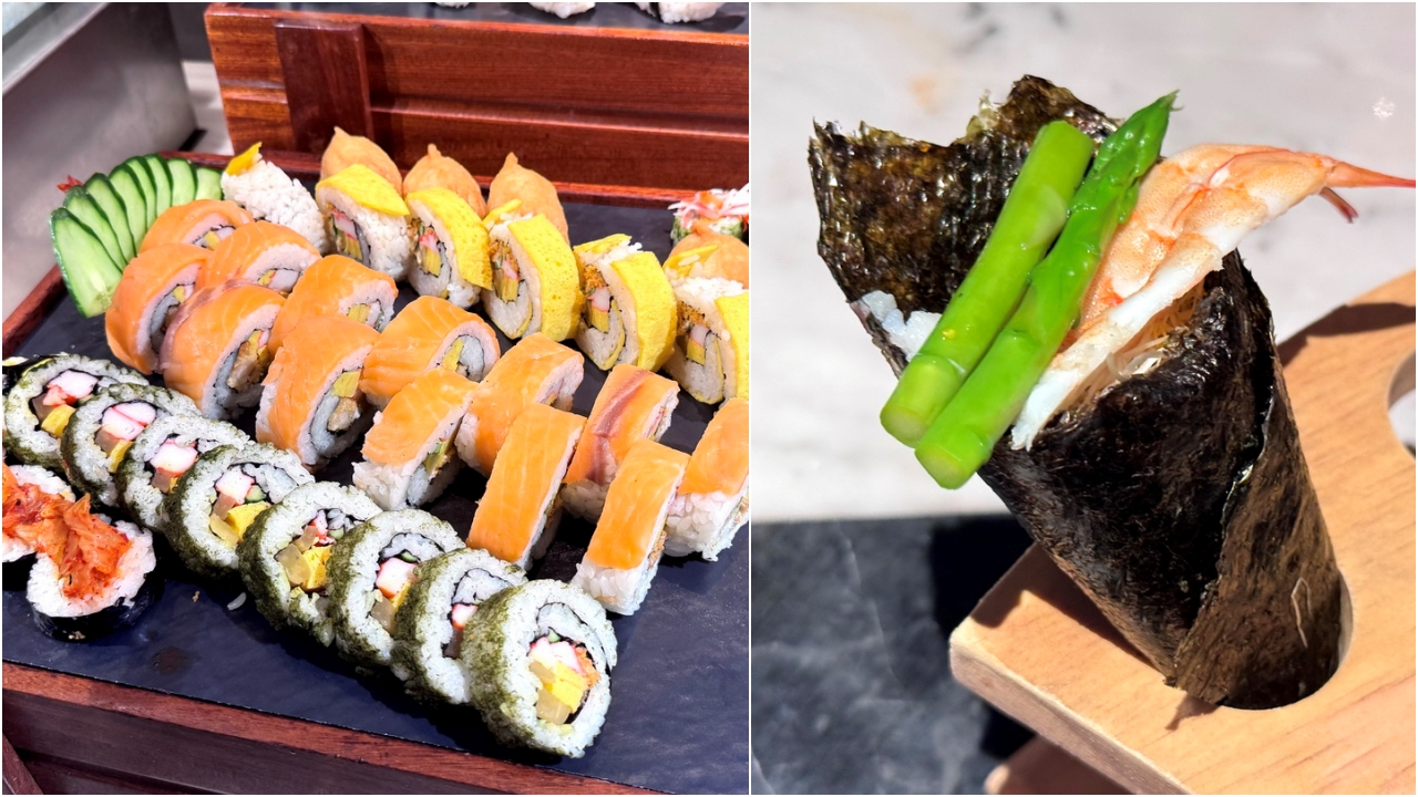 【新食譜全日餐廳】台中吃到飽推薦，李方艾美酒店自助餐Buffet，當月壽星免費，必吃牛排、松葉蟹腳 @猴屁的異想世界