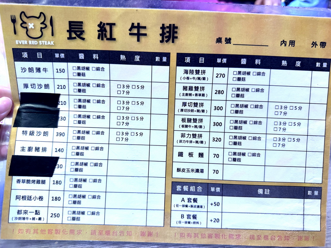 長紅牛排｜高雄瑞豐夜市超夯牛排推薦，150元沙朗必吃，夜市王也大推，濃湯飲料無限續 @猴屁的異想世界