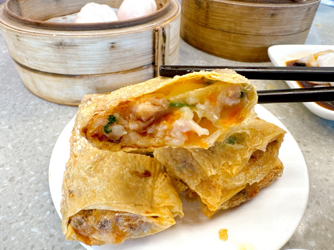 【香港一點心】太子站米其林推薦港式飲茶，平價又好吃，必點鮮蝦腐皮捲！ @猴屁的異想世界