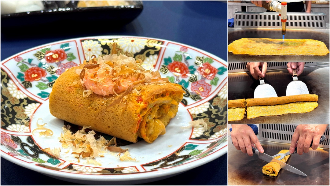 【台中慶生聚餐首選】明水然樂台中大魯閣店｜台中無菜單鐵板燒推薦，14道高級海陸套餐，龍蝦和牛一次滿足 @猴屁的異想世界