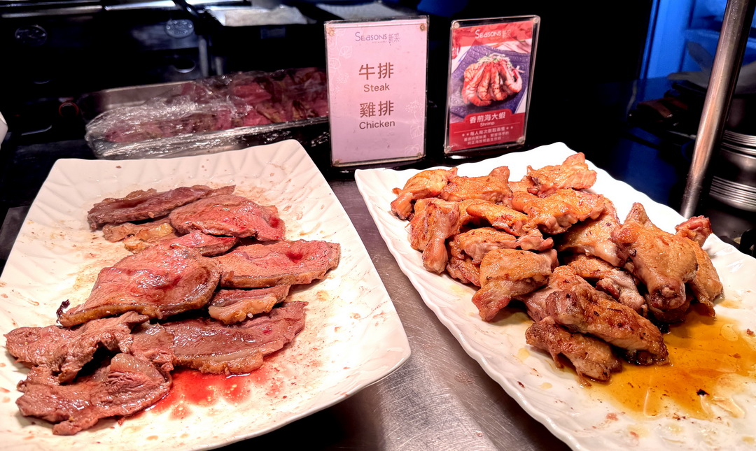 台中清新溫泉飯店｜新采自助百匯，泰國蝦吃到飽吃起來，6/7-6/30期間限定 @猴屁的異想世界