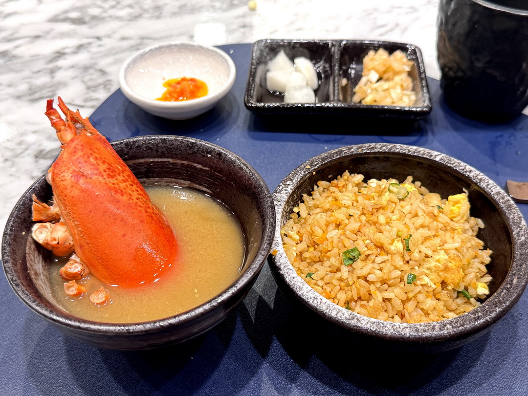 【台中慶生聚餐首選】明水然樂台中大魯閣店｜台中無菜單鐵板燒推薦，14道高級海陸套餐，龍蝦和牛一次滿足 @猴屁的異想世界