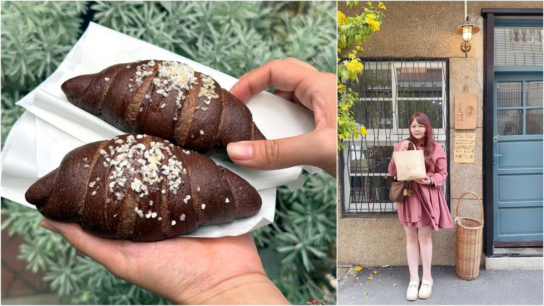 【於是麵包】台南隱藏版人氣麵包店，每週只開四天，可可捲大排長龍必吃 @猴屁的異想世界