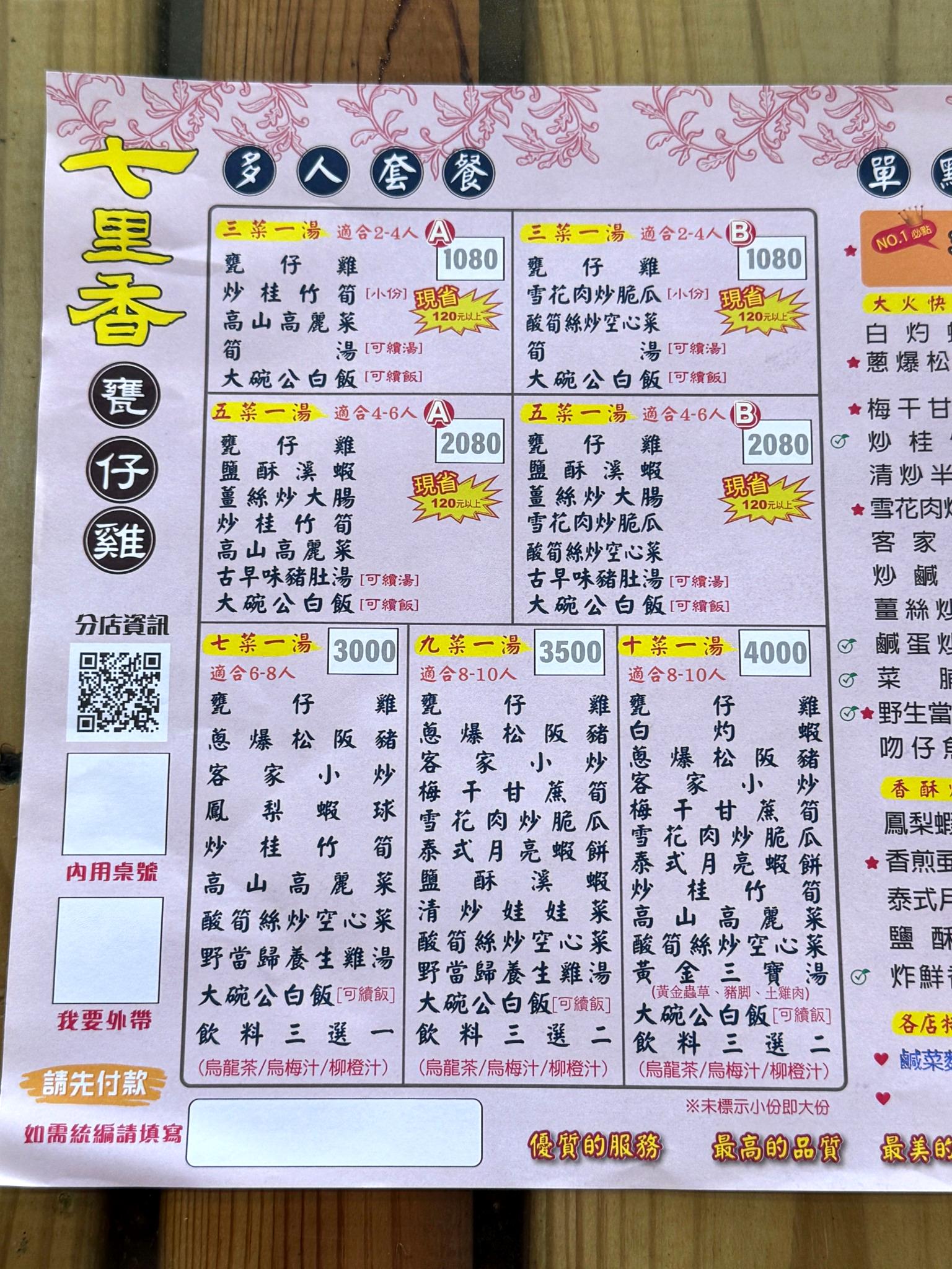 七里香甕仔雞大湖店｜苗栗大湖聚餐推薦！五菜一湯甕仔雞超好吃，白飯湯品免費續加超划算！ @猴屁的異想世界