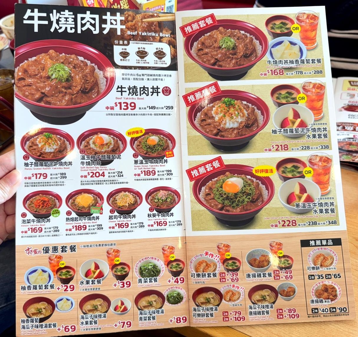 SUKIYA逢甲河南店｜台中24小時日式牛丼推薦，迷你牛丼69元起，加青菜套餐超划算！ @猴屁的異想世界