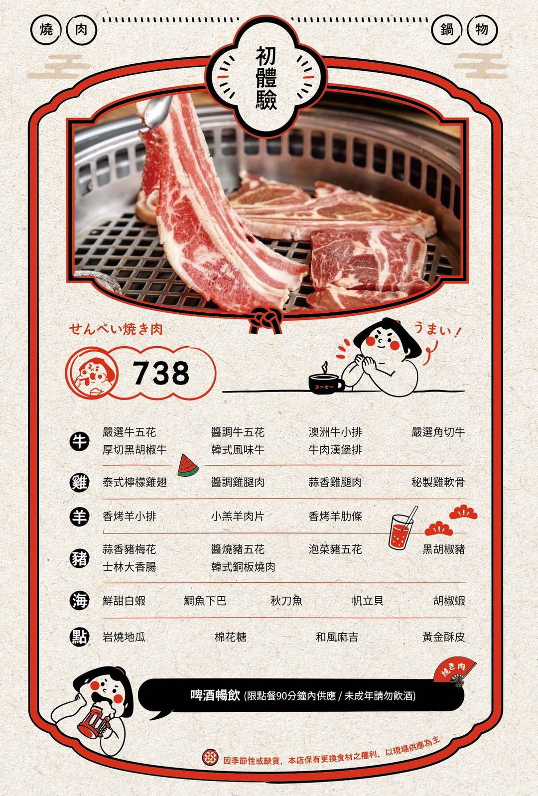 千兵衛炭火燒肉台中中科店｜最新菜單價位全攻略，和牛生蠔吃到飽9折優惠 @猴屁的異想世界