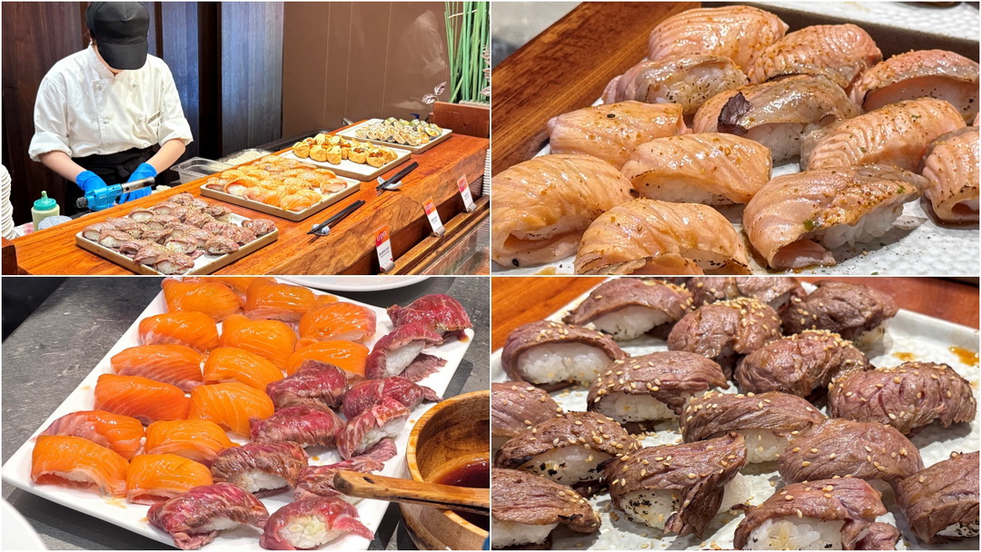 【新竹老爺酒店Le Café自助餐】氣派裝潢高質感Buffet，必吃爐烤牛排、生魚片、哈根達斯！ @猴屁的異想世界