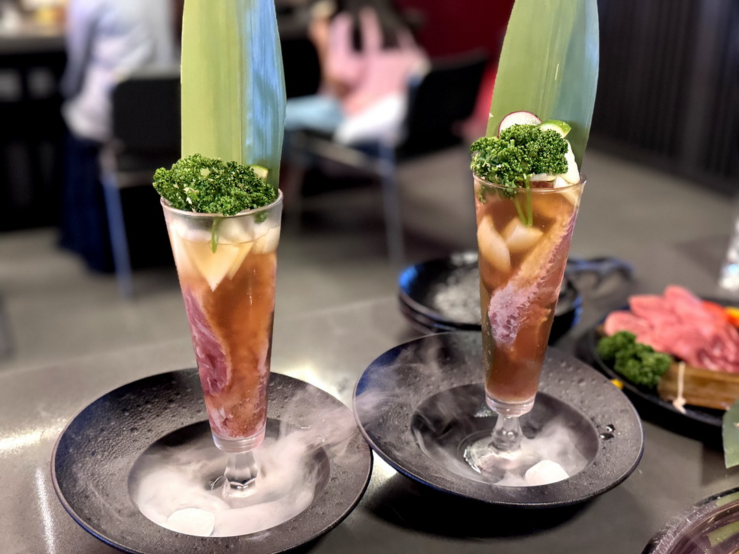 【紅桧燒肉鍋物】太平高質感單點燒肉，火鍋料自助吧吃到飽＋調酒喝到飽 @猴屁的異想世界