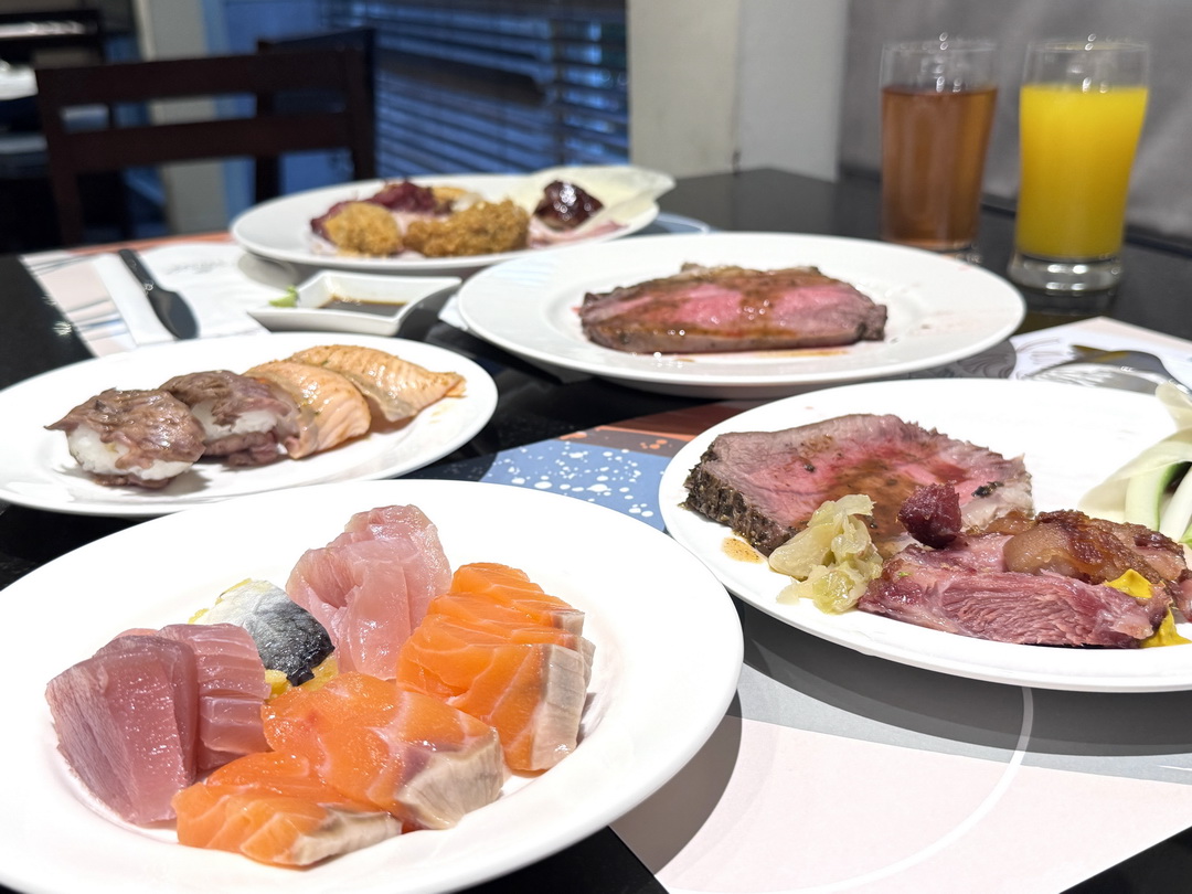 【新竹老爺酒店Le Café自助餐】氣派裝潢高質感Buffet，必吃爐烤牛排、生魚片、哈根達斯！ @猴屁的異想世界