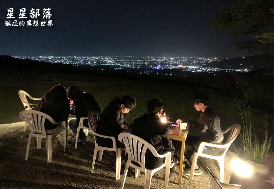 星星部落景觀咖啡｜台東百萬夜景餐廳，台東晚上能幹嘛？當然是看夜景看星星！ @猴屁的異想世界