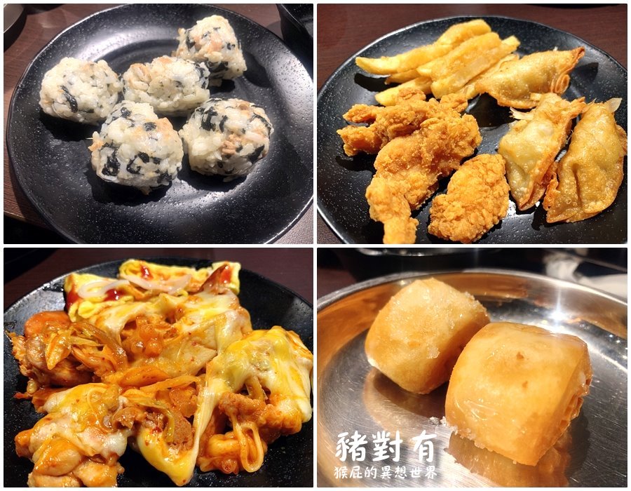 豬對有韓式烤肉吃到飽台中逢甲店｜韓式烤肉吃到飽299元起cp值高，炸物、小菜、火鍋隨你吃 @猴屁的異想世界