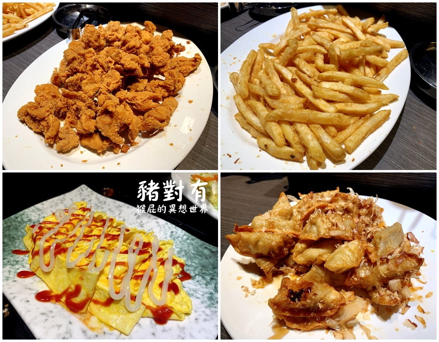 豬對有韓式烤肉吃到飽台中逢甲店｜韓式烤肉吃到飽299元起cp值高，炸物、小菜、火鍋隨你吃 @猴屁的異想世界