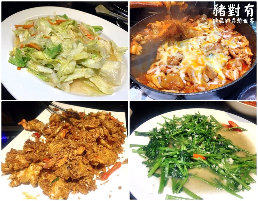 豬對有韓式烤肉吃到飽台中逢甲店｜韓式烤肉吃到飽299元起cp值高，炸物、小菜、火鍋隨你吃 @猴屁的異想世界