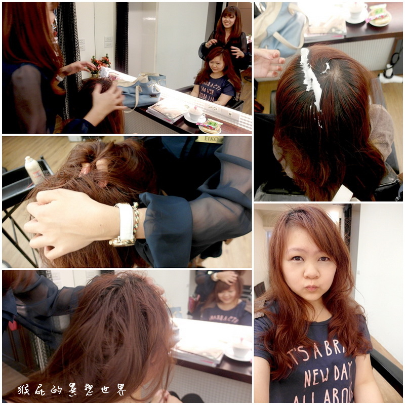 BonBonHair｜台北中山髮廊推薦，來定期護髮啦，MOEMOE護髮讓髮根更蓬鬆 @猴屁的異想世界